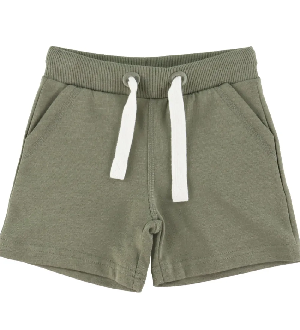 Sweatshorts - 2-pak - Vetiver|Minymo Online
