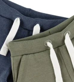 Sweatshorts - 2-pak - Vetiver|Minymo Online