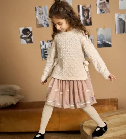 Tylnederdel - Shadow Gray m. Broderi|Minymo