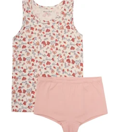 Undertøj - 2-pak - Sandshell/Rosa m. Blomster|Minymo Hot