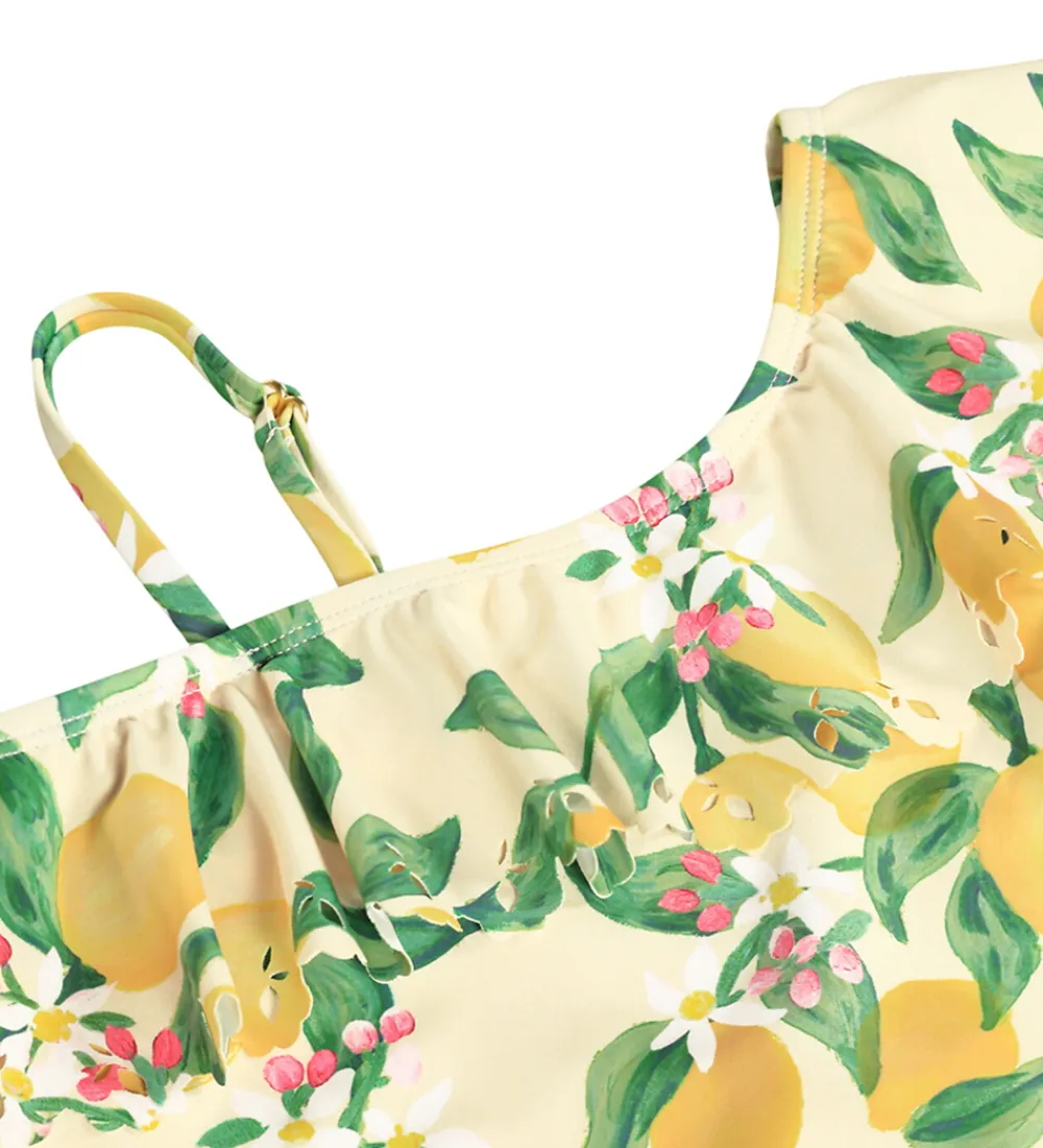 Badedragt - UV50+ - Net - Citrus|Molo New