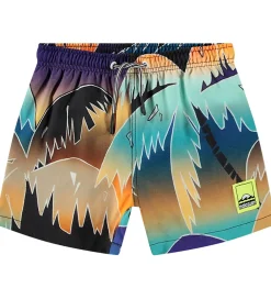 Badeshorts - UV50+ - Niko - Faded Palmtrees|Molo Discount