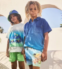 Badeshorts - UV50+ - Niko Solid - Green Vibes|Molo New