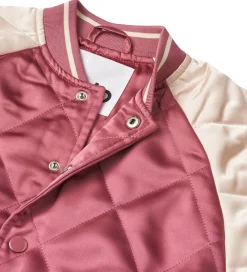 Bomberjakke - Haru - Dark Rose/Creme m. Broderi|Molo Discount