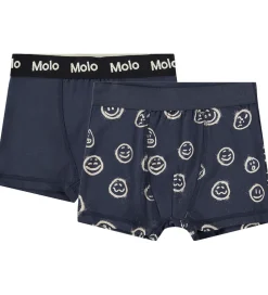 Boxershorts - Justin - 2-pak - Moods Blue|Molo New