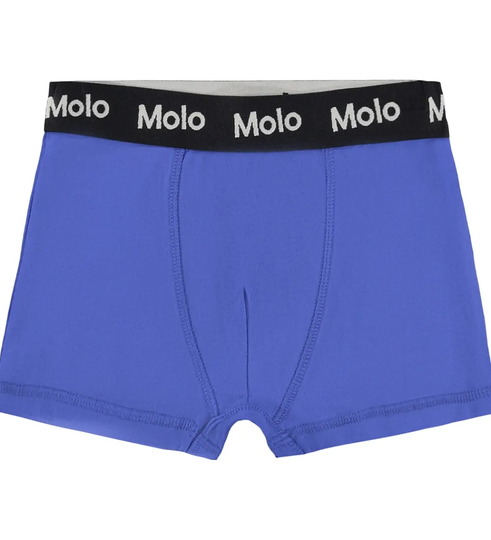 Boxershorts - Justin - 2-pak - Moon Moods Blue|Molo Online