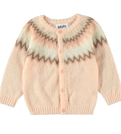 Cardigan - Uld - Bay - Petal Blush|Molo Online