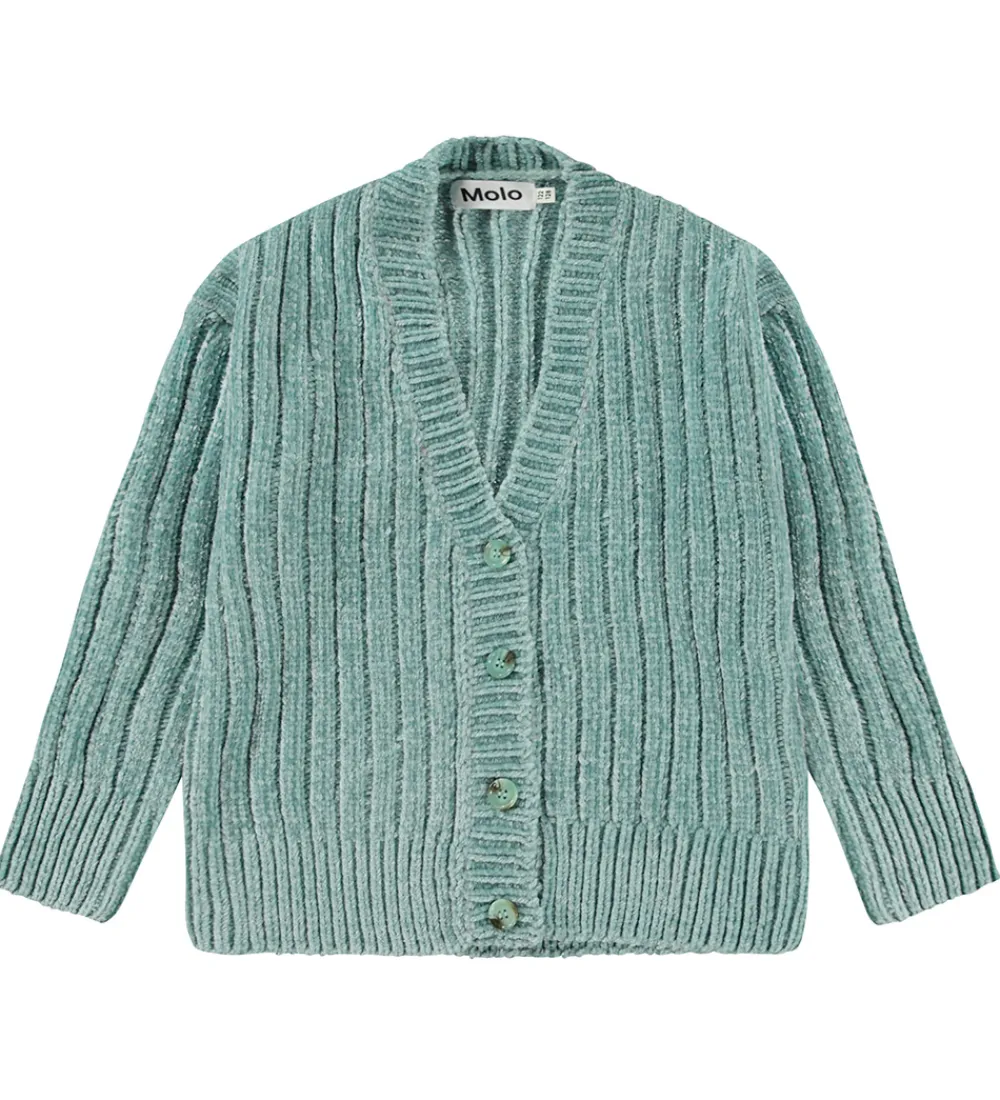 Cardigan - Velour - Strik - Gianna - Calm|Molo Online