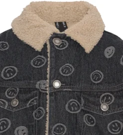 Denimjakke - Hiro - Happiness Black|Molo