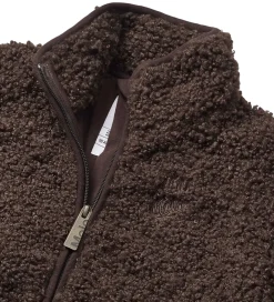 Fleecejakke - Teddy - Ulan - Dark Cocoa|Molo Clearance