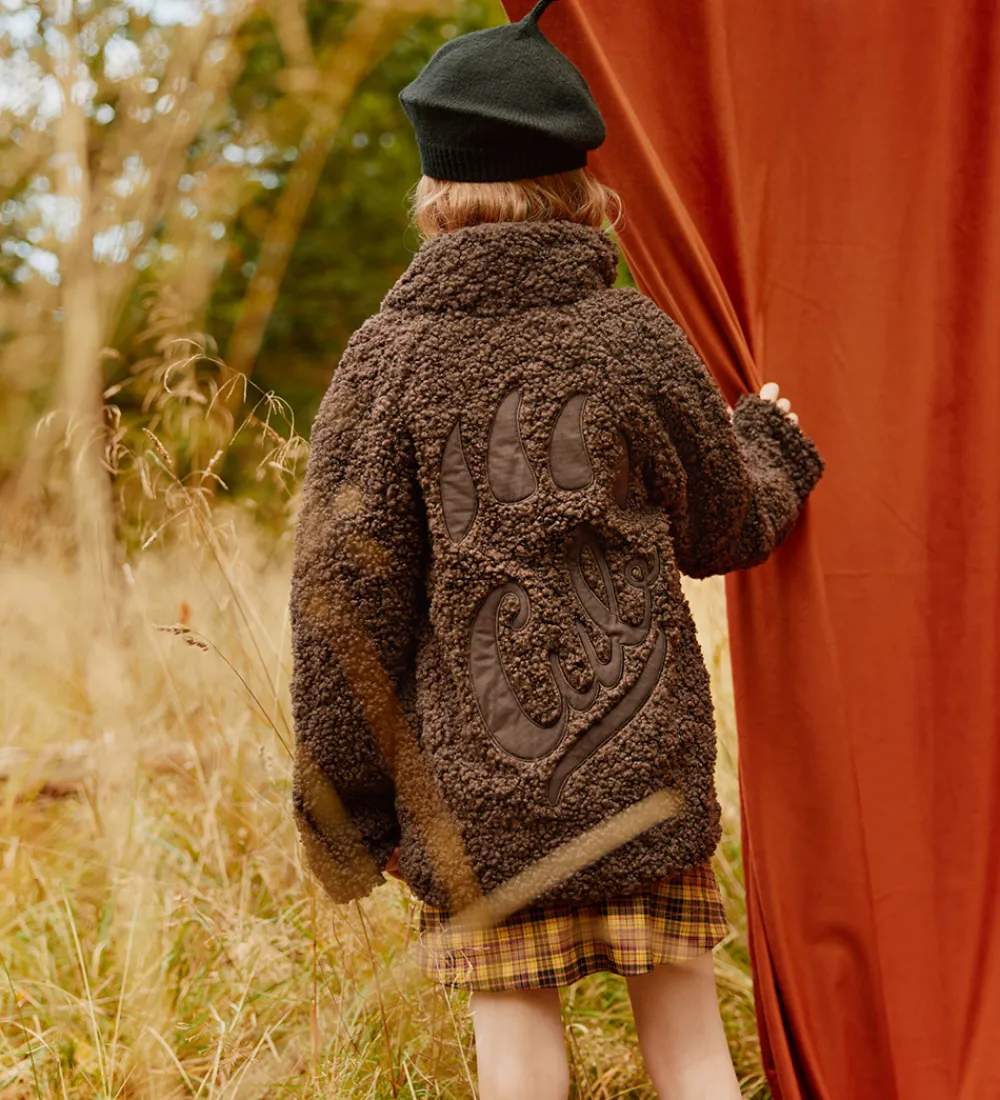 Fleecejakke - Teddy - Ulan - Dark Cocoa|Molo Clearance