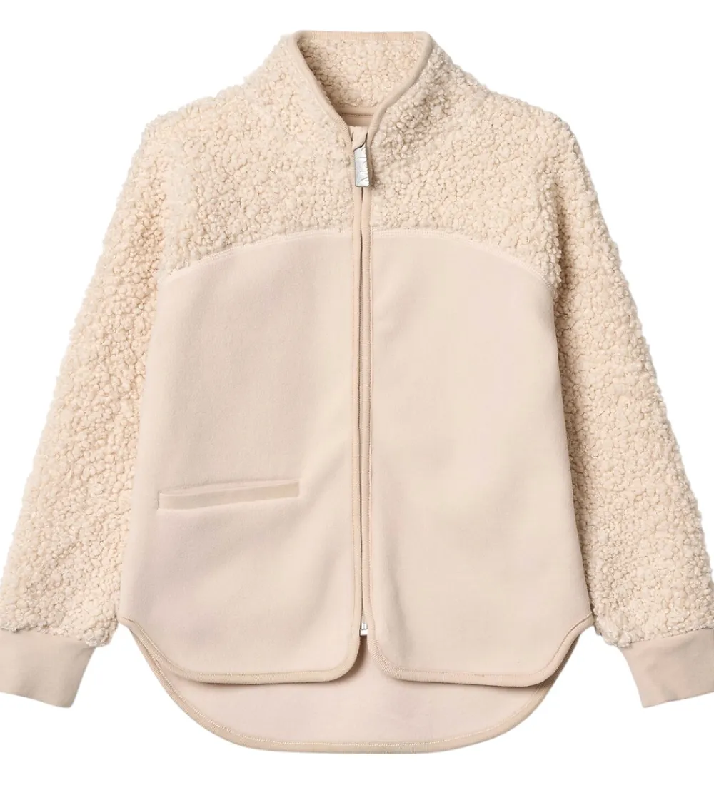 Fleecejakke - Teddy - Ulani - Vanilla|Molo Sale