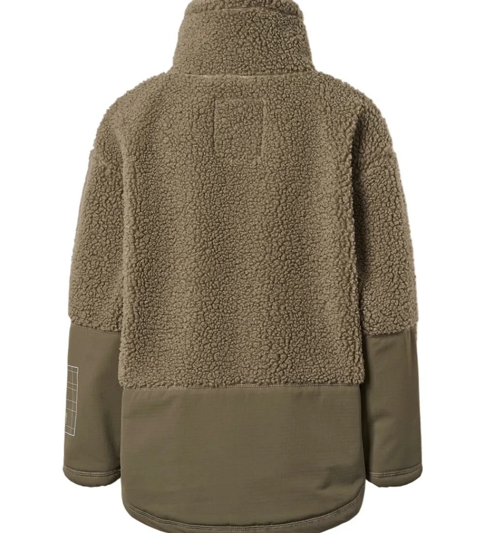 Fleecejakke - Utha - Bark Green|Molo Sale