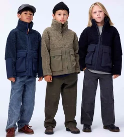 Fleecejakke - Utha - Bark Green|Molo Sale