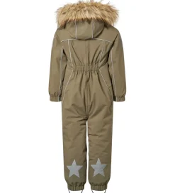 Flyverdragt - Polaris Fur - Bark Green|Molo Clearance
