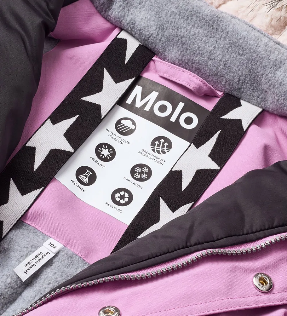 Flyverdragt - Polaris Fur - Purple Ray|Molo Sale