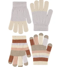 Handsker - Strik - Kei - 2-pak - Lilac Marble|Molo Online