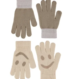 Handsker - Strik - Kello - 2-pak - Vanilla|Molo Clearance