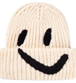 Hue - Strik/Rib - Kim - Vanilla m. Smiley|Molo