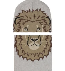 Hue m. Tube - Kleo - Uld/Akryl - Lion Face|Molo Best