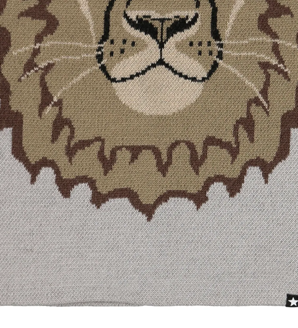 Hue m. Tube - Kleo - Uld/Akryl - Lion Face|Molo Best