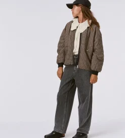 Jakke - Hanne - Sand Blue Check|Molo Clearance