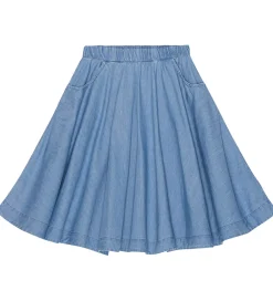 Nederdel - Denim - Bell - Sky Indigo|Molo New