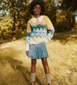 Nederdel - Denim - Bridget - Washed Vintage|Molo New