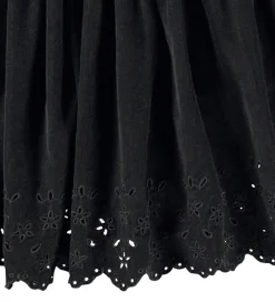 Nederdel - Fløjl - Bellis - Black|Molo Best