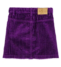 Nederdel - Fløjl - Bera - Warm Purple|Molo Best