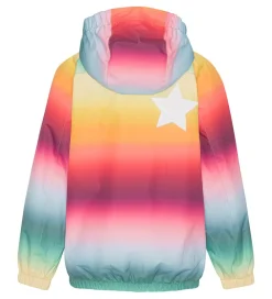 Regnjakke - Waiton - Rainbow Mist|Molo Clearance