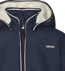 Regnjakke m. Vattering - Winner - Galaxy Blue|Molo Outlet