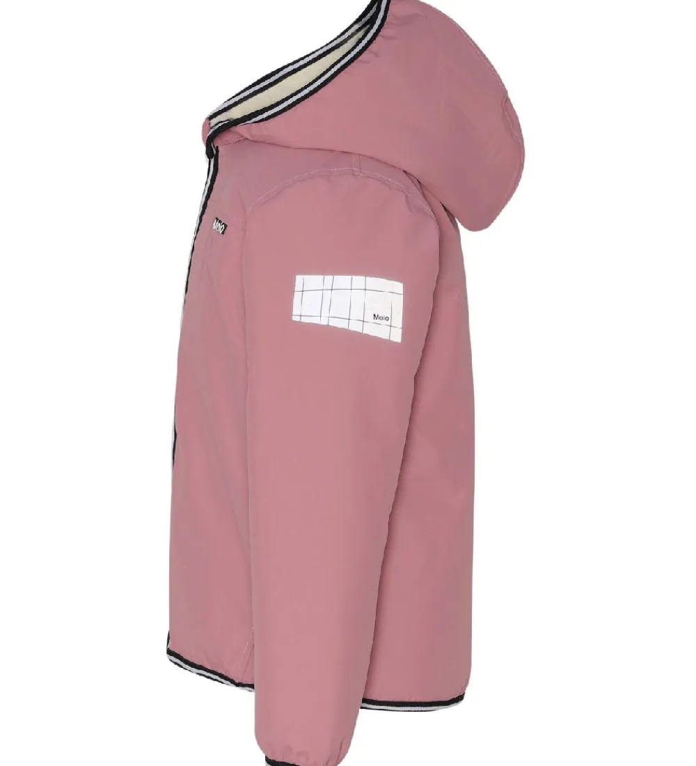 Regnjakke m. Vattering - Winner - Velvet Rose|Molo