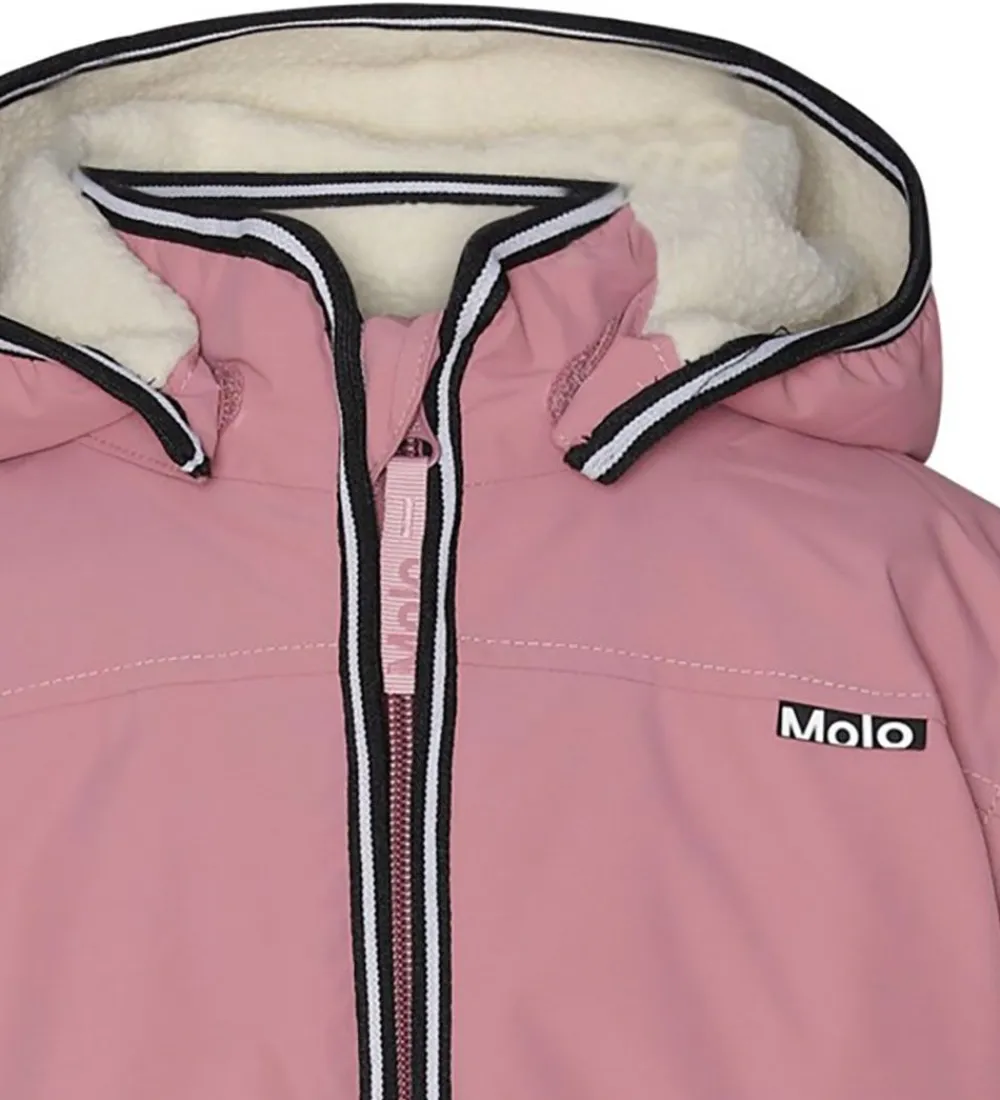 Regnjakke m. Vattering - Winner - Velvet Rose|Molo