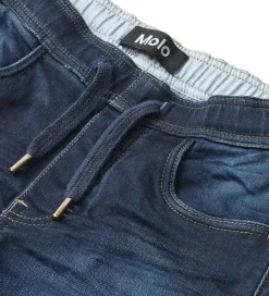 Shorts - Denim - Ali - Dark Indigo|Molo Clearance