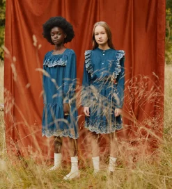 Skjorte - Denim - Raphaella - Oak Embroidery|Molo Clearance