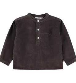 Skjorte - Fløjl - Enoz - Dark Cocoa|Molo Best