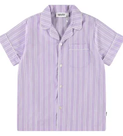 Skjorte - Rara - Purple Rail Stripe|Molo Online