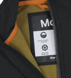 Softshelljakke m. Fleece - Cloudy - Sort|Molo