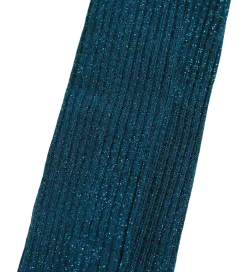 Strømpebukser - Rib - Cosmic Green m. Glimmer|Molo Online