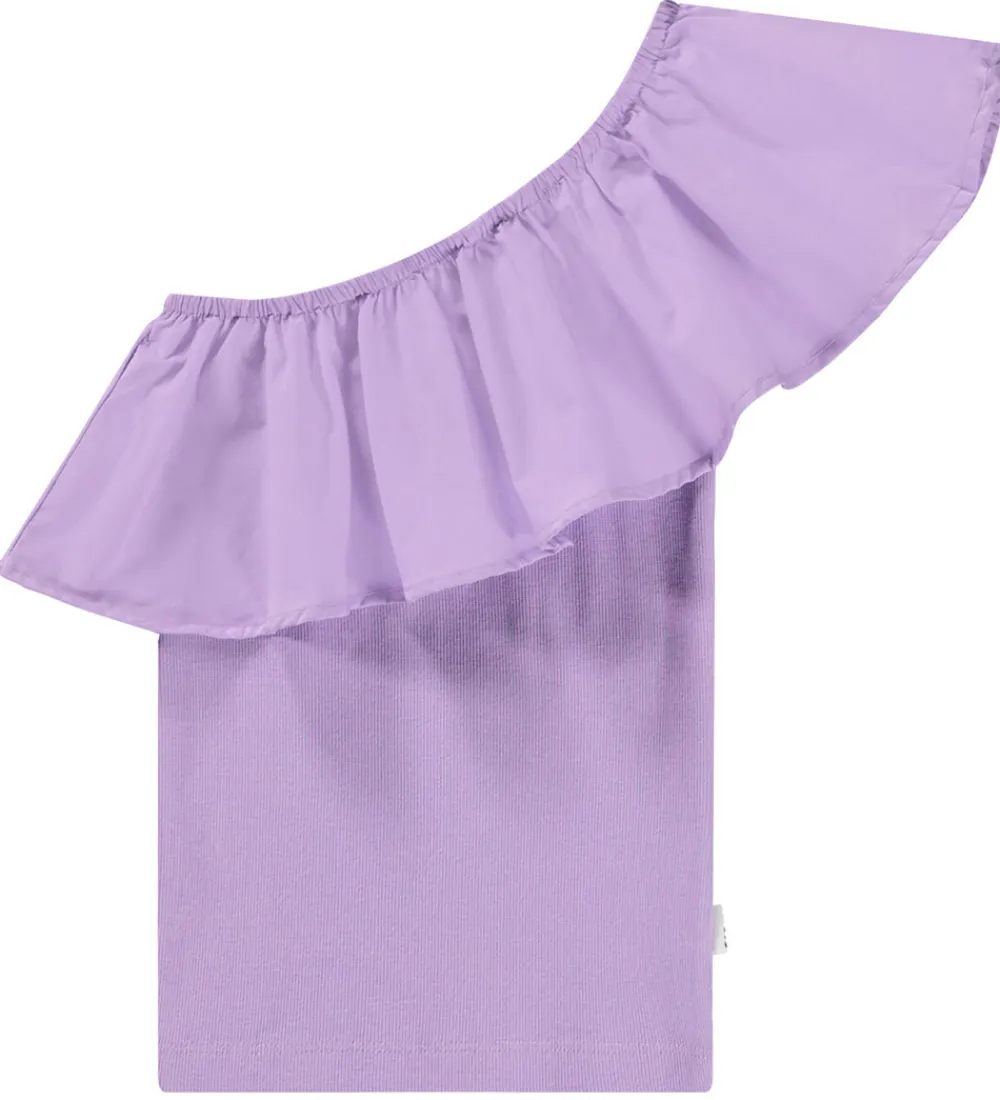 Top - Rib - Rebecca - Violaceous|Molo Online