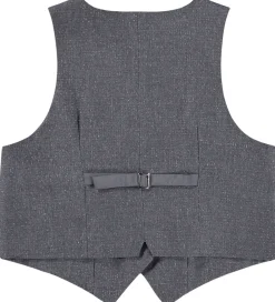 Vest - Hollie - Grey Silver Check|Molo