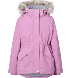 Vinterjakke - Cathy Fur - Purple Ray|Molo Online