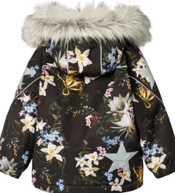 Vinterjakke - Hopla Fur - Paisley Flowers|Molo Clearance