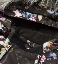 Vinterjakke - Hopla Fur - Paisley Flowers|Molo Clearance