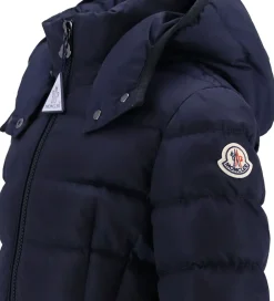 Dunfrakke - Charpal - Navy|Moncler Outlet