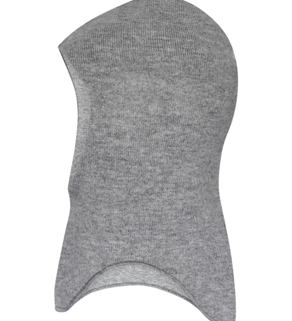 Elefanthue - Uld/Bomuld - 2-lags - Uppsala - Gråmeleret|MP Outlet