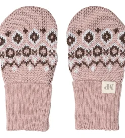 Luffer - Uld - Torshavn - French Rose m. Mønster|MP