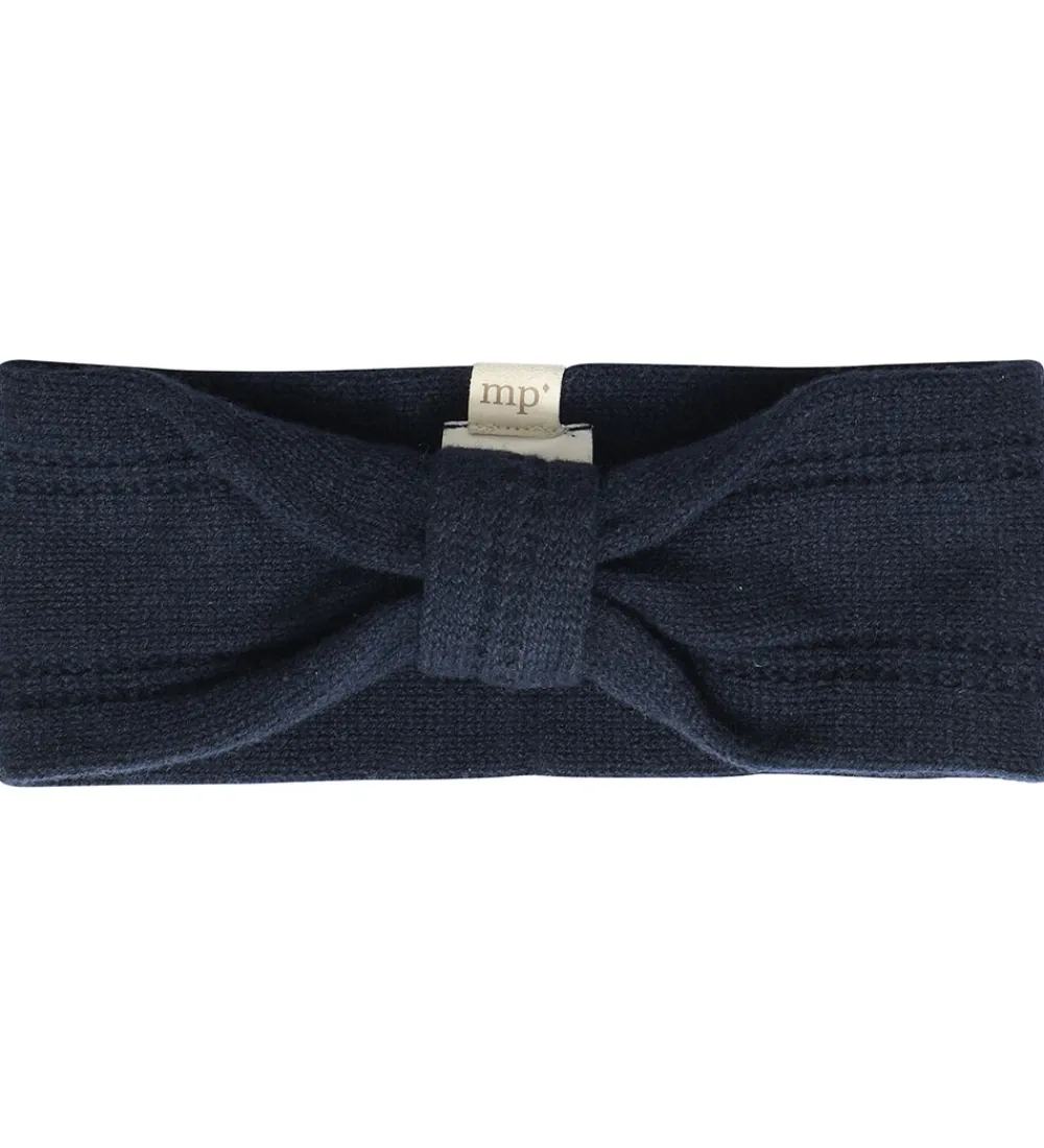 Pandebånd - Uld - Bergen - Dark Denim Melange|MP Hot