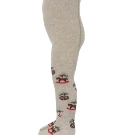 Strøebukser - Julle - Beige Melange|MP Sale